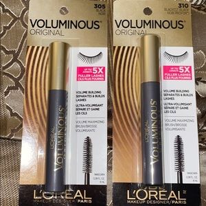 L’Oréal mascara in black and blackest black